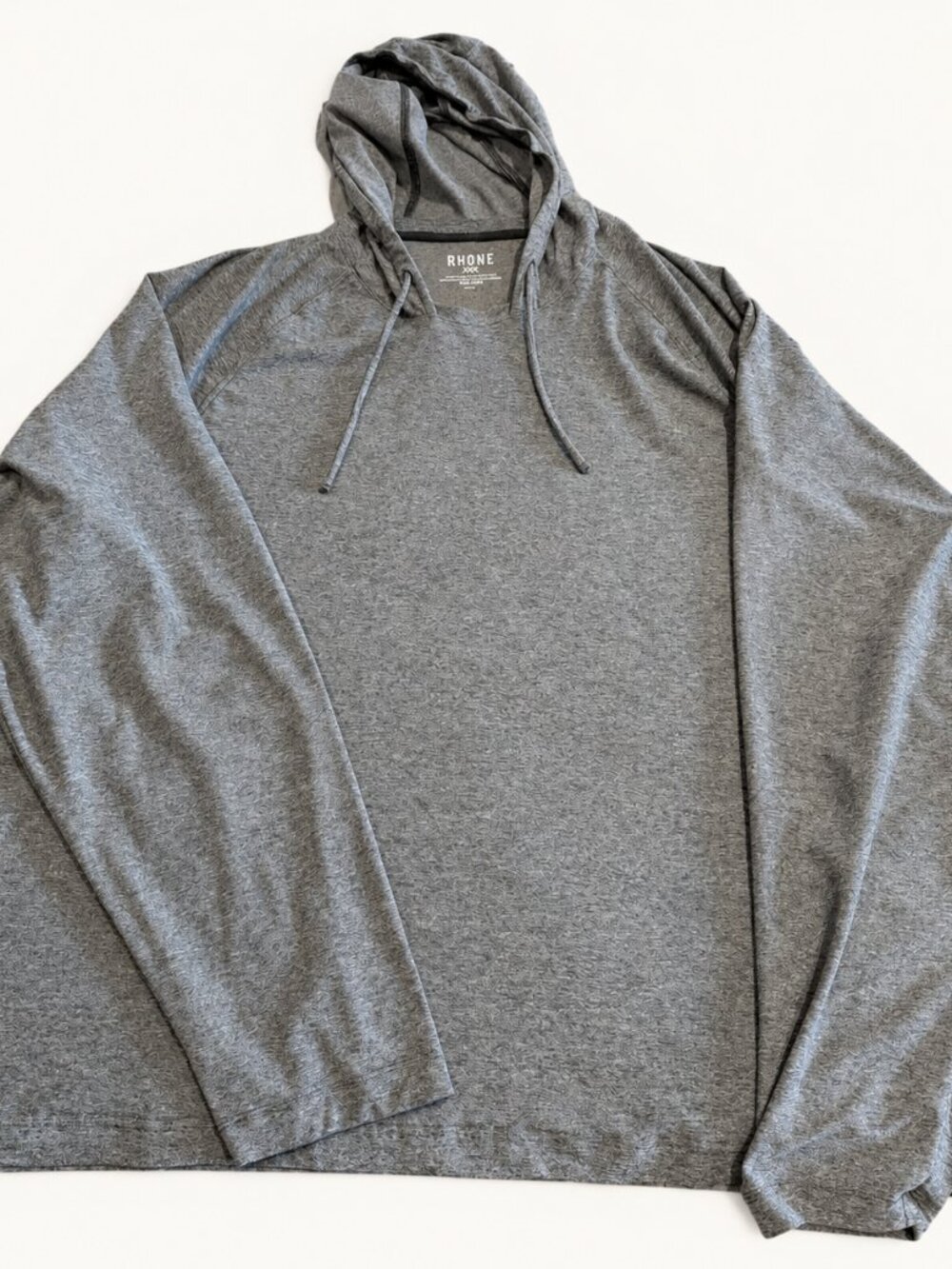 Rhone Reign Hoodie Men’s XXL Heather Grey